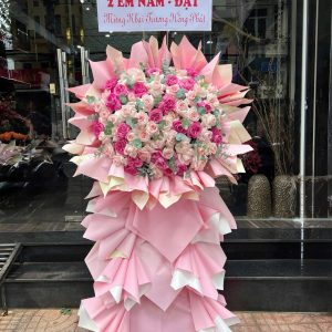 Kệ Hoa Chúc Mừng Khai Trương Tinh Tế - KH22