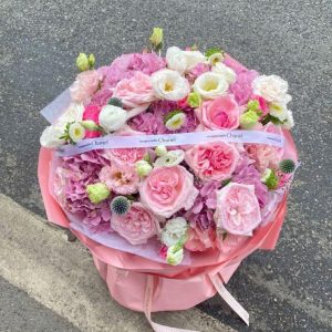 Bó Hoa Hồng Phấn Công Chúa - CM10