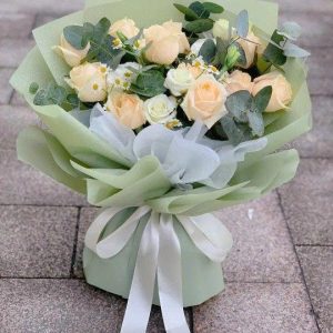 Bó Hoa Xanh Lá Dịu Mát – CM31