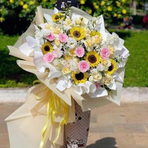 Bó Hoa Nắng Mai Lộng Lẫy  – CM34