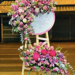 Kệ Hoa Khai Trương Thanh Nhã Hiện Đại - KH3