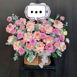Giỏ Hoa Sinh Nhật Ngọt Ngào – GH27