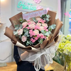Bó Hoa Tone Tím Ngọt Ngào – CM252