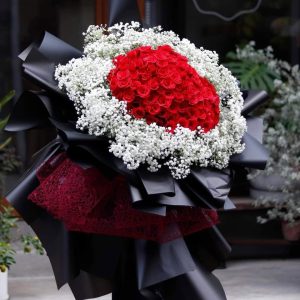 Bó Hoa Hồng Mix Baby Tình Yêu Nhỏ – CM155