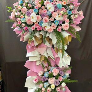 Kệ Hoa Khai Trương Nhiều Màu Hiện Đại – CM167