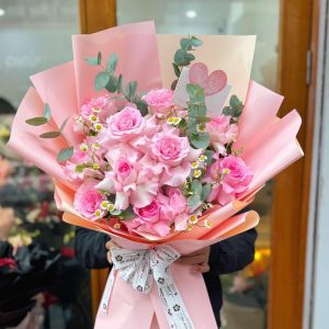 Bó Hoa Hồng Kem Dịu Dàng - CM51