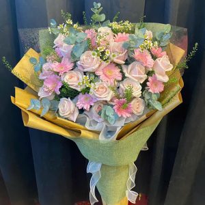 Bó Hoa Hồng Phấn Tinh tế - CM45