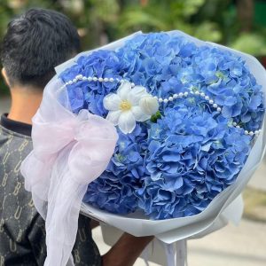 Bó Hoa Cẩm Tú Xanh Lãng Mạn - CM62