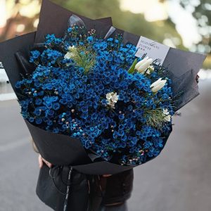 Bó Hoa Sao Xanh Ocean Blue – CM214