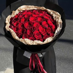 Bó Hoa Hồng Đỏ Ruby - CM97
