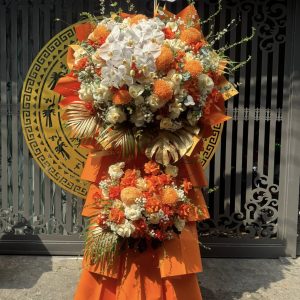 Kệ Hoa Chúc Mừng Doanh Nghiệp Cao Cấp - CM126