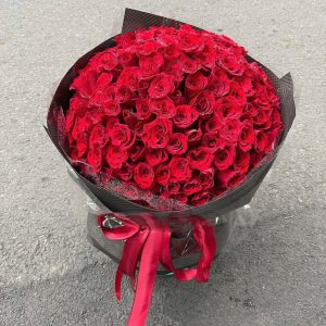 Bó Hoa Hồng Đỏ Lãng Mạn – CM225