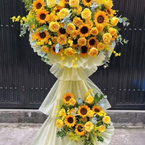 Kệ Hoa Tone Vàng Sang Trọng – CM185