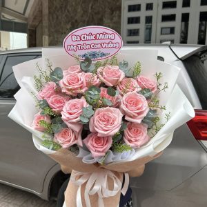 Bó Hoa Chúc Mừng Nàng Thơ Dịu Dàng – CM188