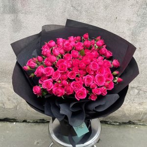Bó Hoa Sofia Hồng Đậm Nàng Thơ – CM231