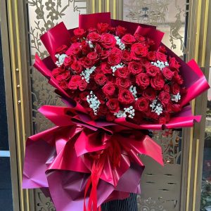 Bó Hoa Hồng Đỏ Ngọt Ngào Gửi Trao Yêu Thương - CM43