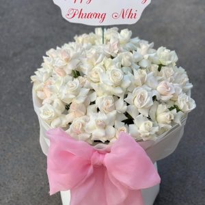 Bó Hoa White Love - CM105