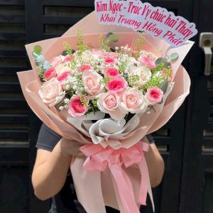 Bó Hoa Chúc Mừng May Mắn- CM112