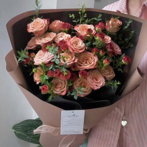 Bó Hoa Nâu Beige Nàng Thơ - CM113