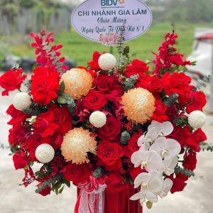 Giỏ Hoa Chúc Mừng Công Ty – GH99