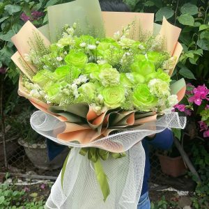 Bó Hoa Mầm Xanh Tươi Mát – CM168
