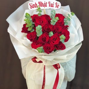 Bó Hoa Hồng Đỏ Sinh Nhật – CM178