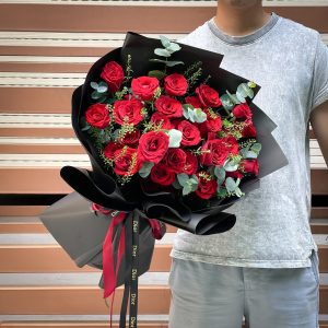 Bó Hoa Hồng Đỏ Tặng Em Không Nhân Dịp Gì - CM125