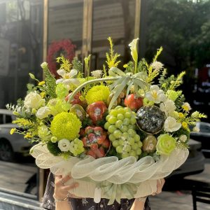 Giỏ Trái Cây & Hoa Tươi Cao Cấp - GT26