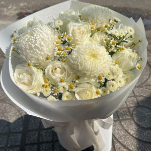 Bó Hoa White Love Dịu Dàng – CM261