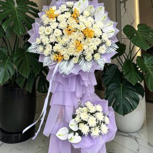 Kệ Hoa Tang Tone Tím Cao Cấp – HT132