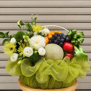 Giỏ Trái Cây & Hoa Tươi Sang Trọng - GT55