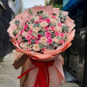 Bó Hồng Ngọt Ngào Tặng Sinh Nhật Vợ, Mẹ - CM145